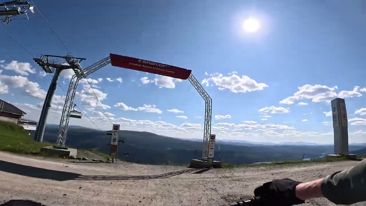 Åre bike park 2025 full run top to bottom