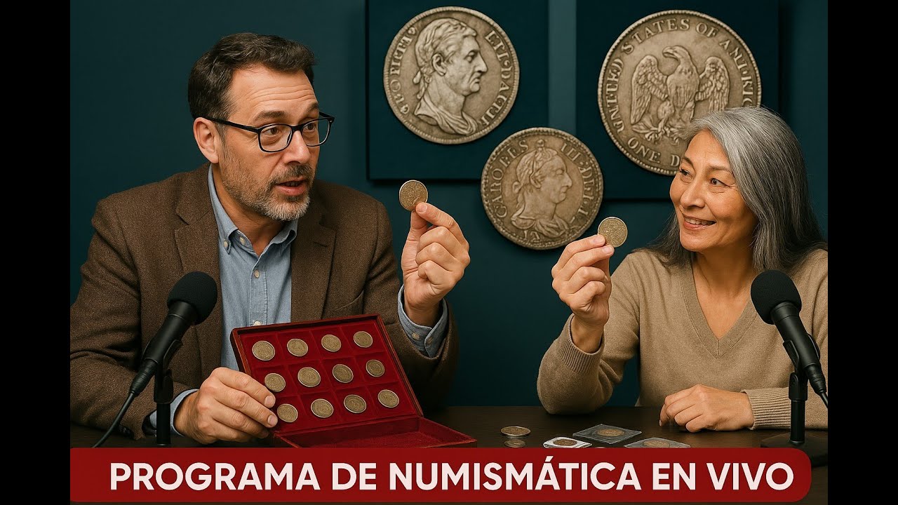 En vivo!! Numismatica Chile!!
