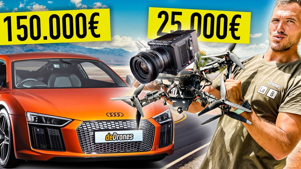 Dron FPV de Cine de 25.000€ VS Audi R8 de 150.000€