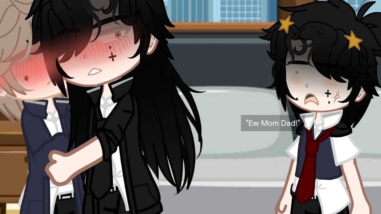 “Ew- Mom Dad!”//MEME//Gacha Club BL(Omegaverse)//Enigmas x Alphas