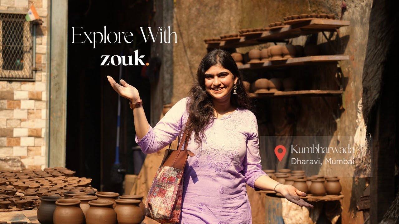 Dharavi's Pottery Village 🏺 Kumbharwada | Explore with zouk ✨#दिवालीGharGharKiWithZouk