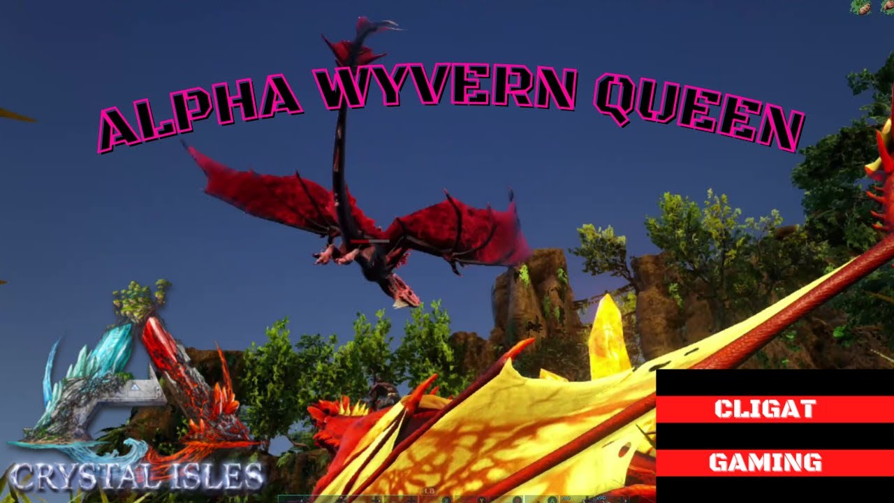 Alpha Crystal Wyvern Queen Crystal Isles