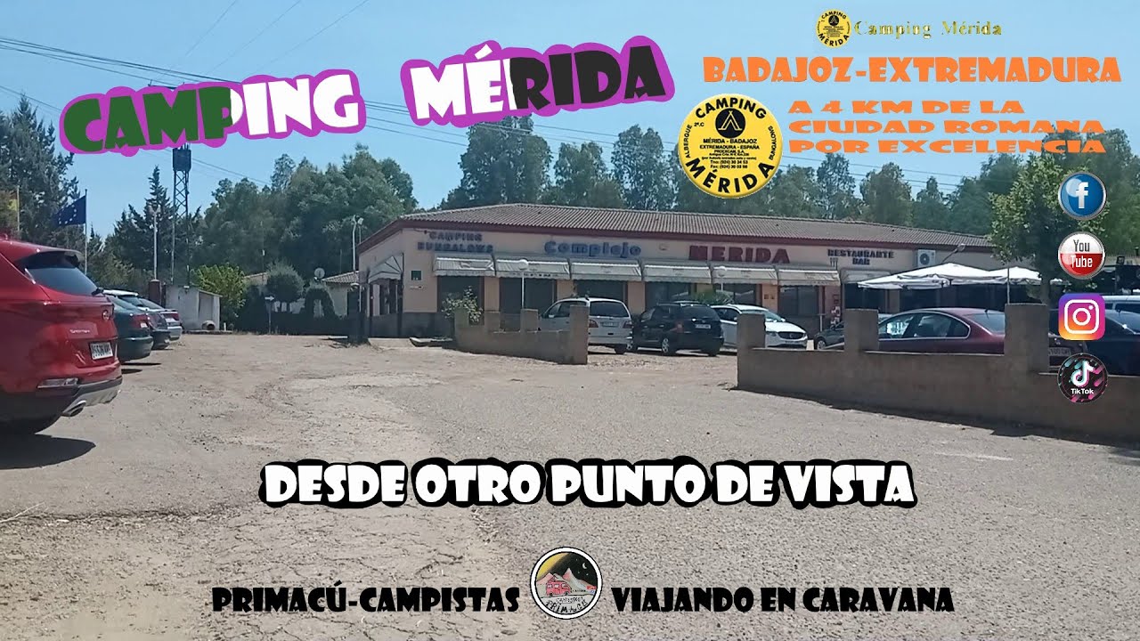 CAMPING MERIDA, EXTREMADURA | La familia primacucampistas te lo enseña desde otro punto de vista