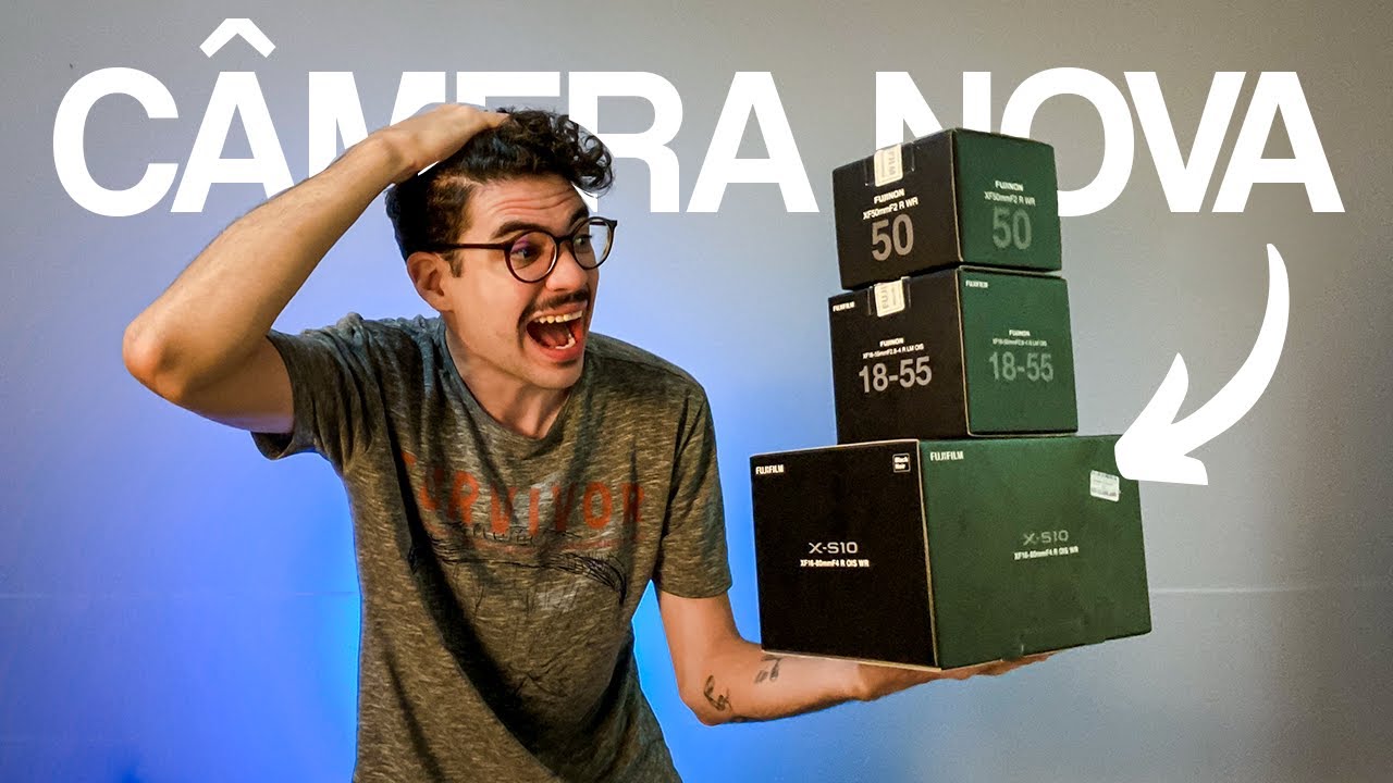 FUJIFILM X S-10 - UNBOXING, FOTOGRAFIA DE RUA E PRIMEIRAS IMPRESSÕES!