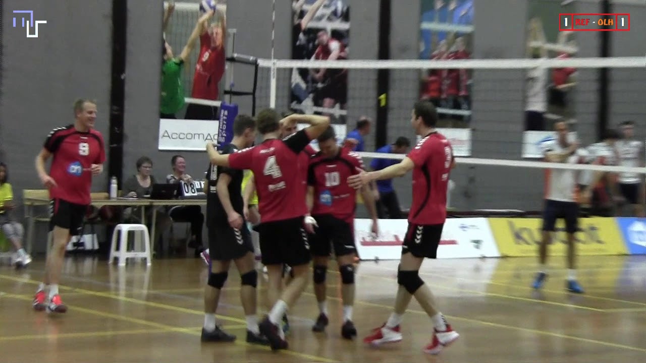 Volleybal Heren Topdivisie: AH van Mierlo/Reflex H1 - De Witte Olhaco H1 [28-10-2017]