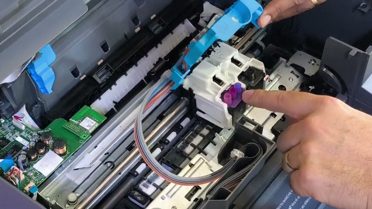 COMO TIRAR O AR DAS MANGUEIRAS Hp SMART TANK, MODELO 580 ,590 e outras