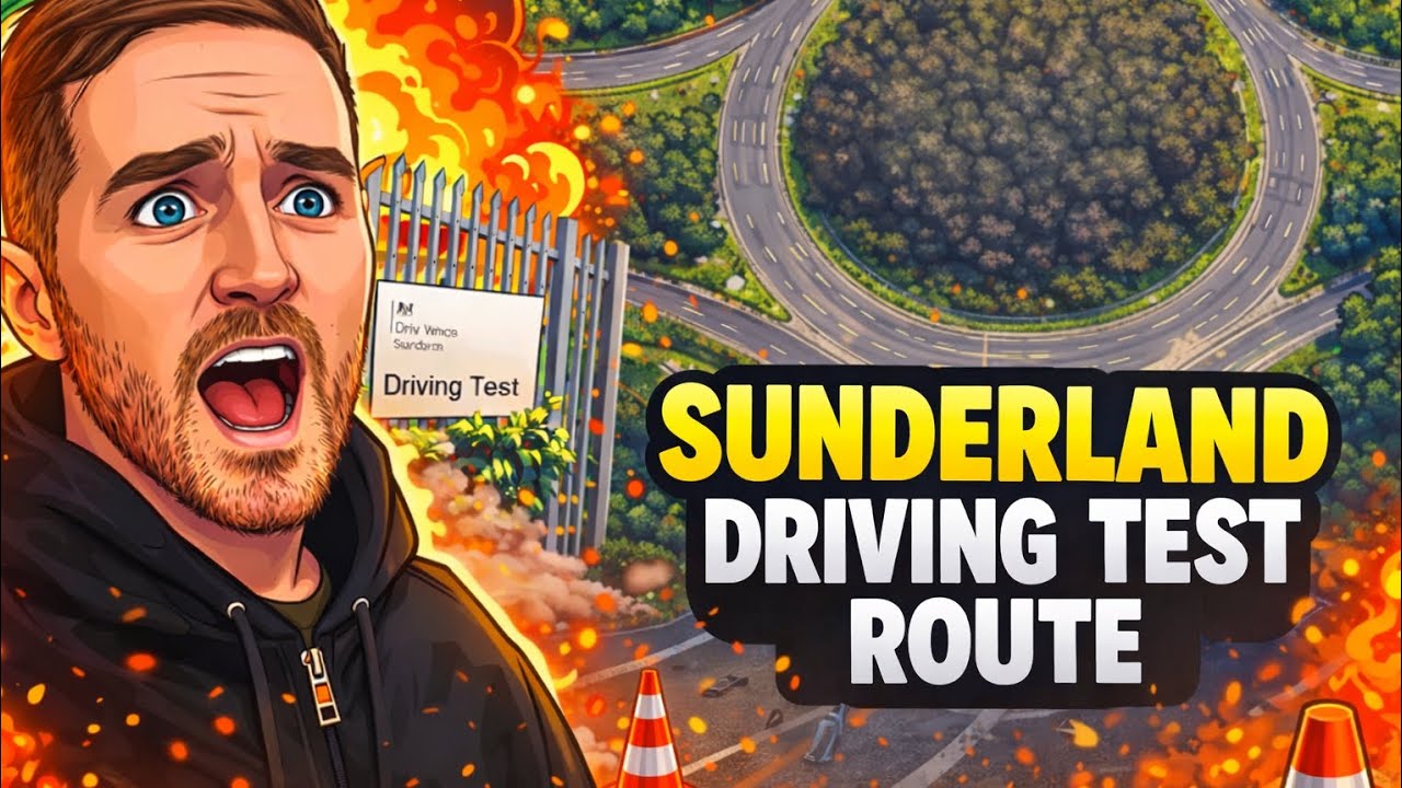 Is this Sunderlands hardest driving test route? 