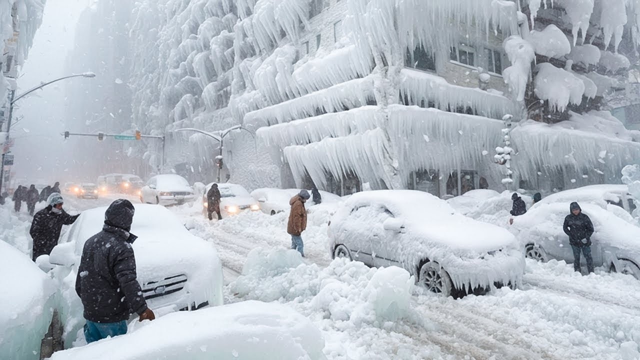 Urban Winter Disasters 😱 Caught on Camera