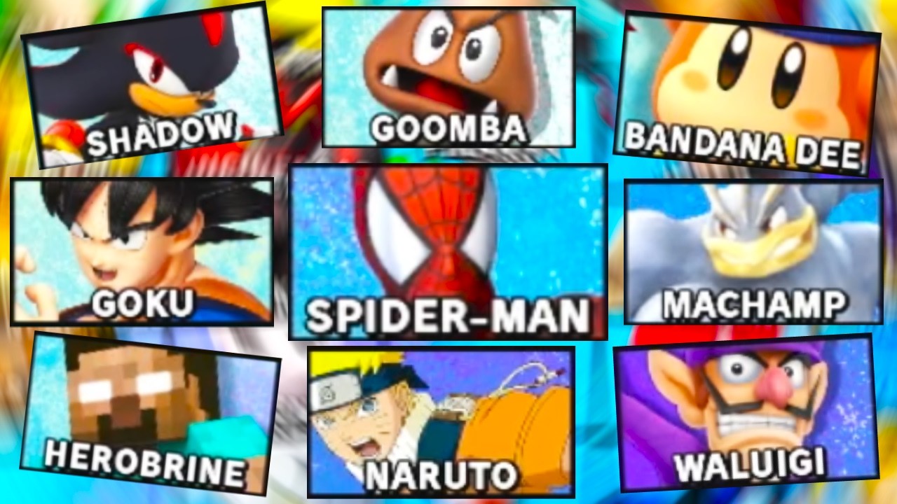 I Held a Smash Tournament with EVERY Modded Character