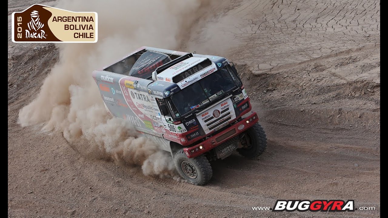 TATRA Buggyra Racing on Dakar 2015 - Stage 9 (Iquique - Calama)