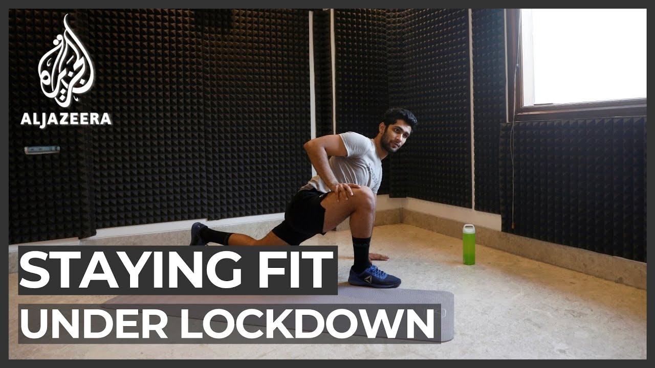 Finding ways to work out during the coronavirus lockdown