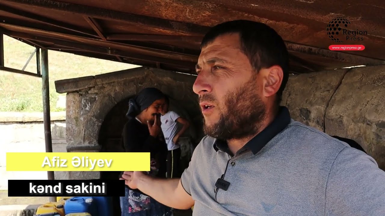 Bolnisi bələdiyyəsinin Dəllər kənd sakinləri susuzluqdan əziyyət çəkirlər
