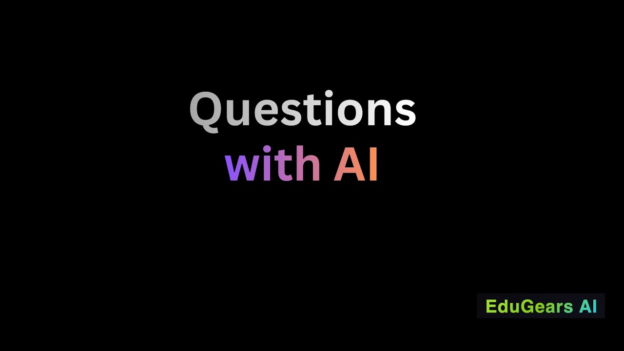 Generate Questions with AI
