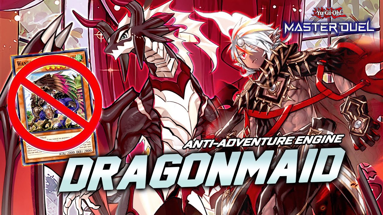 NEW DRAGONMAID FT FALLEN OF ALBAZ - ANTI ADVENTURE ENGINE! / Master Duel