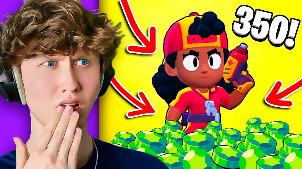 Jeg Køber En Karakter Til 350 GEMS I Brawl Stars!
