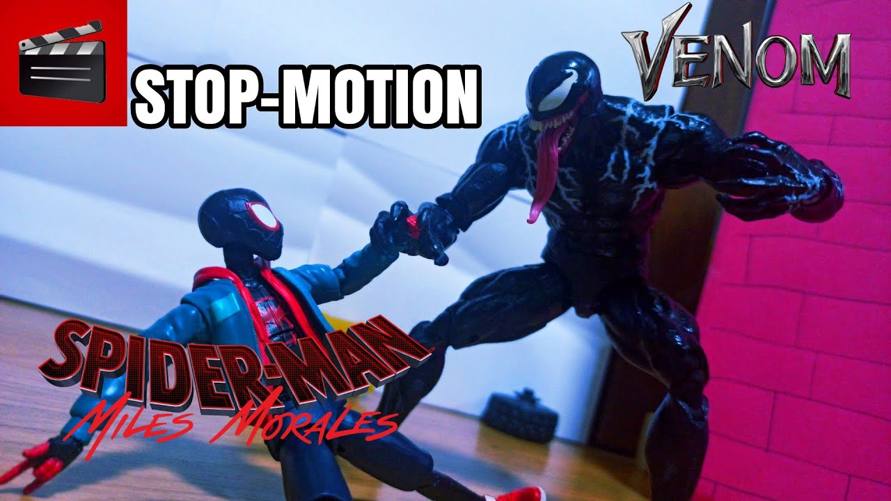 MILES MORALES vs VENOM - STOP-MOTION