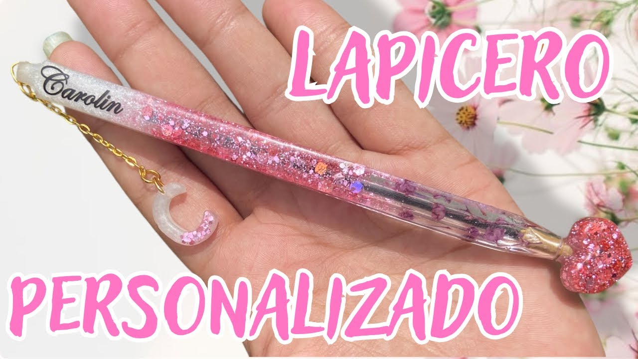 Lapicero de resina FÁCIL. 