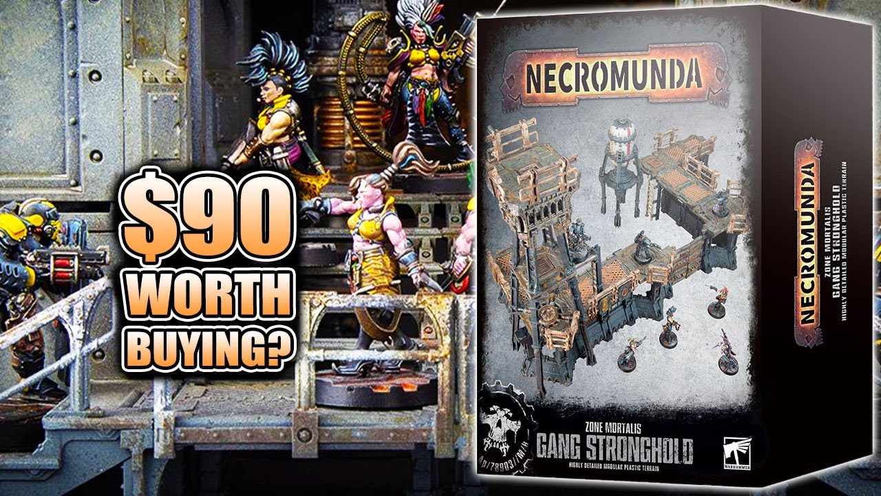 Necromunda Gang Stronghold & Orlock Arms Masters Unboxing 'n Build Zone Mortalis GW Terrain
