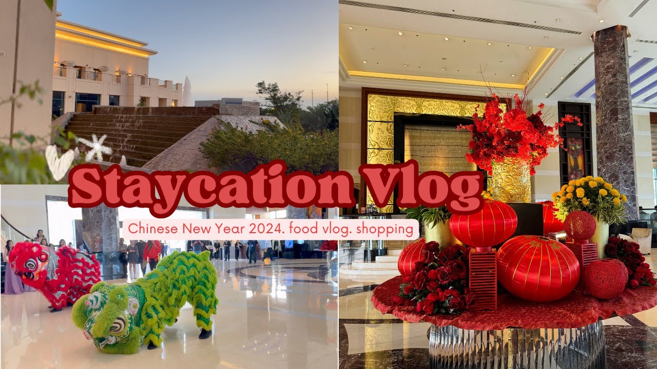 vlog | Lunar New Year 2024 in CEBU | staycation | watching Lion/Dragon dance