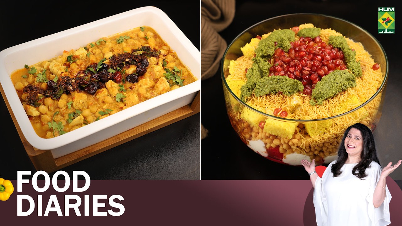 7 layer Dahi Chaat,Chicken Chanay & Creamy Coffee | Food Diaries | Zarnak | 22 Feb 26 | Masala TV