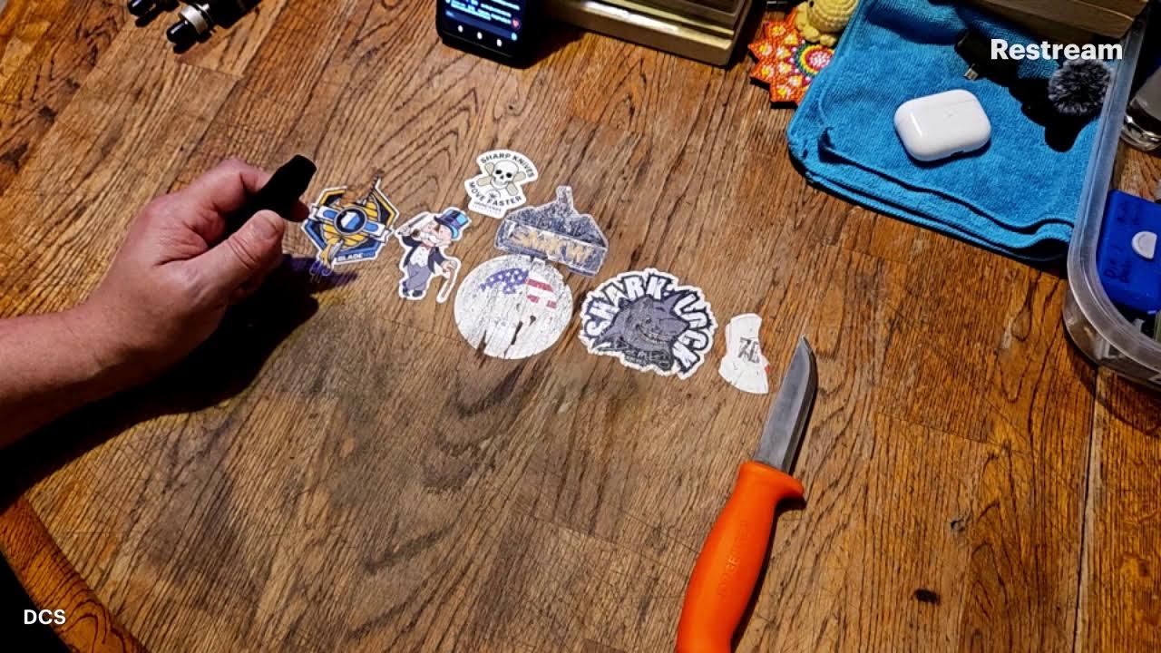 Sharpening and knife talk with @w3oy-ray