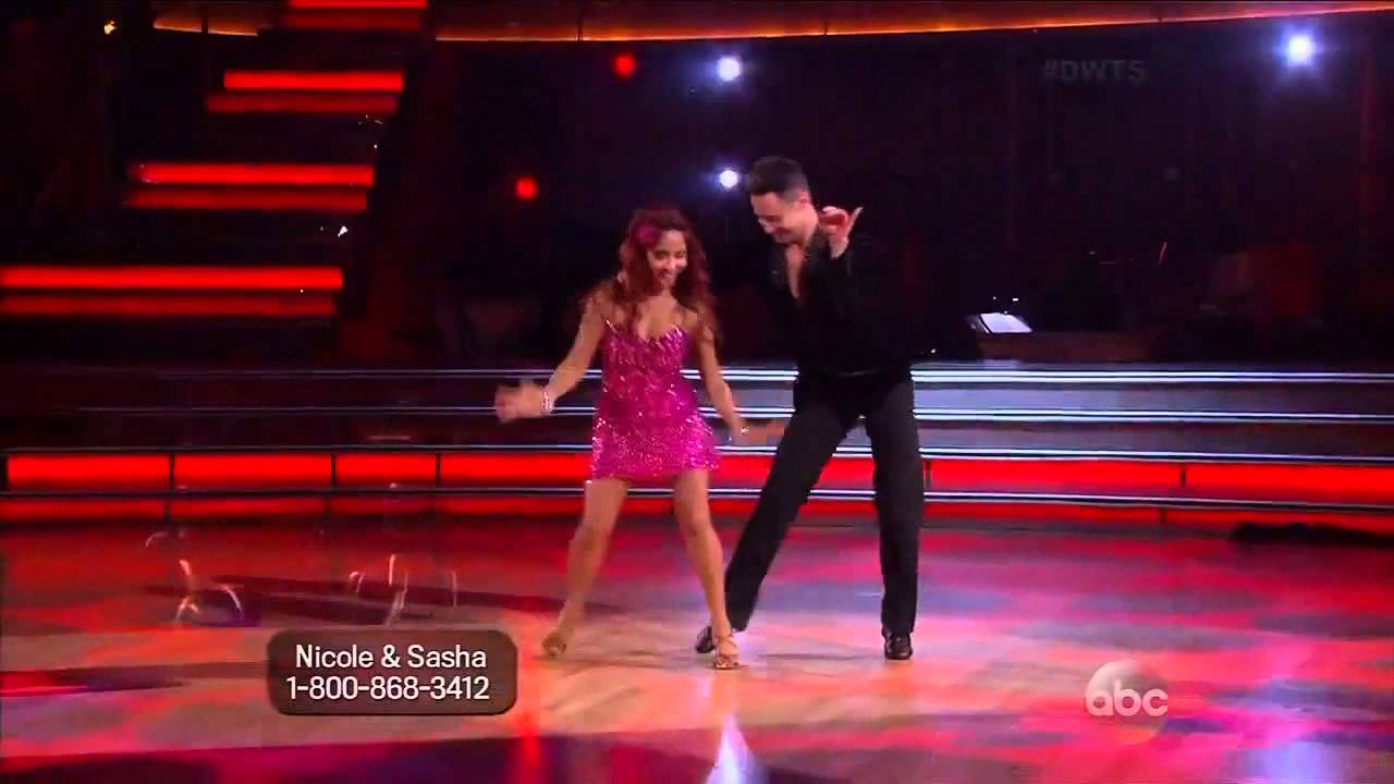 Nicole Polizzi (Snooki) and Sasha Farber - Cha Cha Cha - Week 1