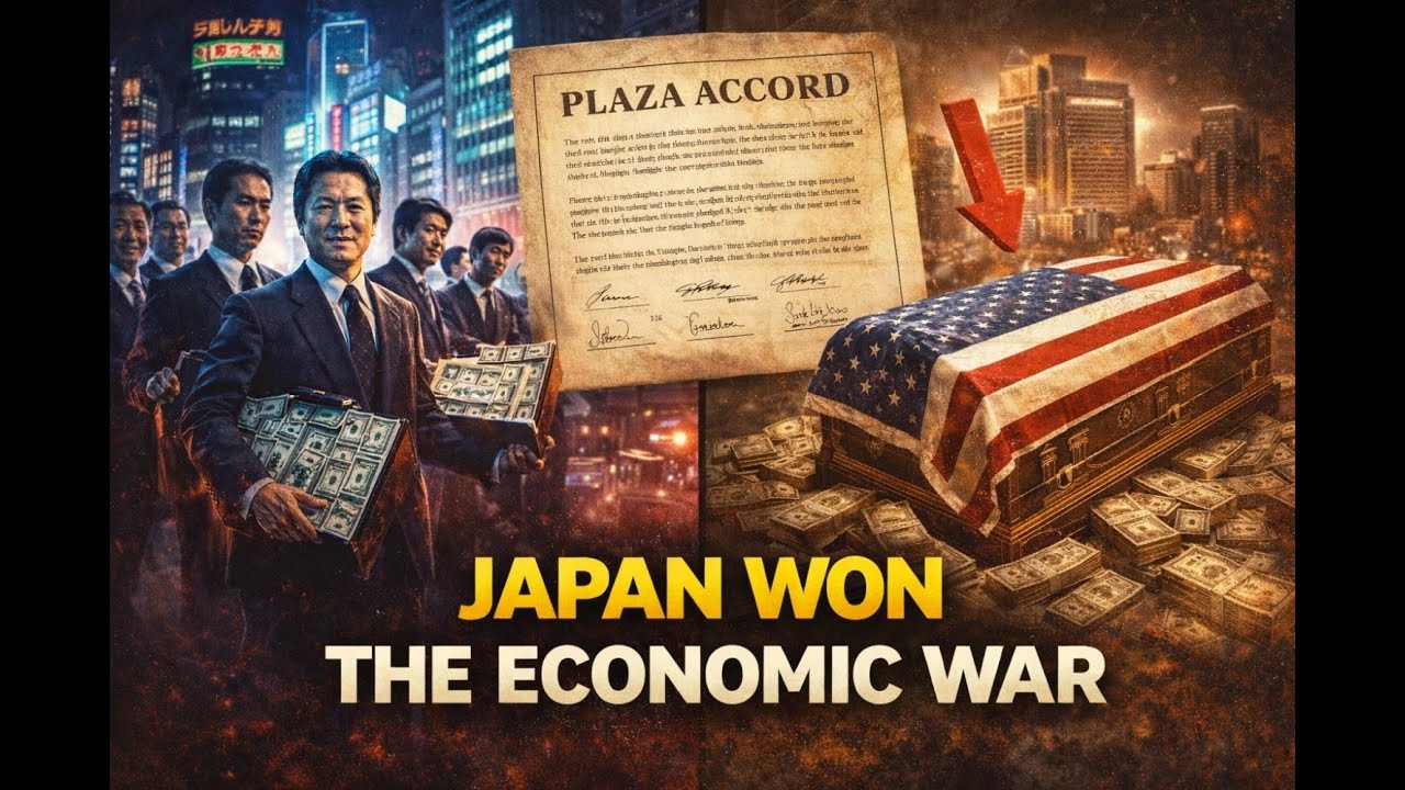 How America Crushed Japan&rsquo;s Economic Miracle (1980s Plaza Accord)