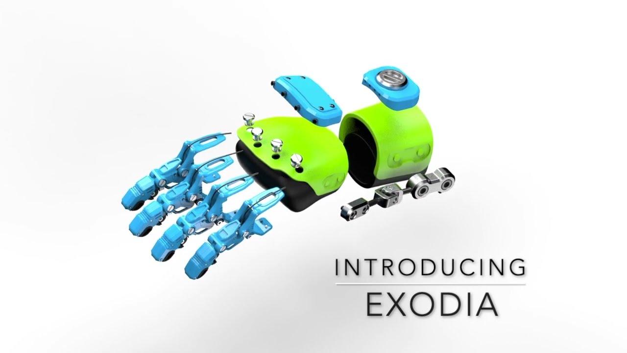 EXODIA - Modular prosthetic hand concept