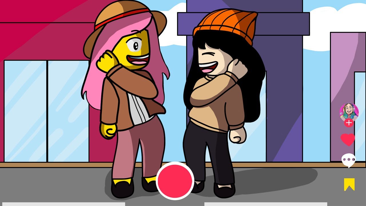 Virei uma TIK TOKER Famosa no Roblox...