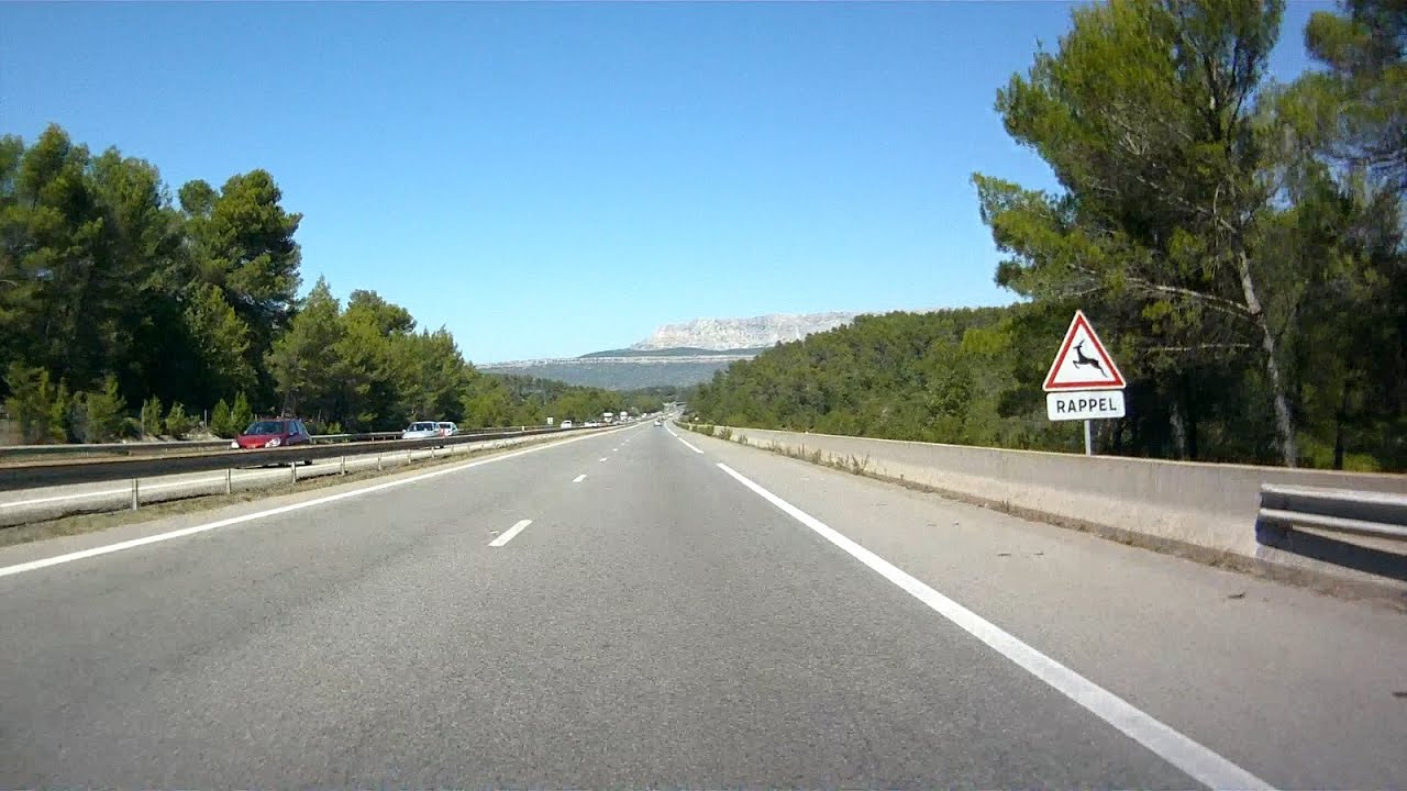 France: A52 Aubagne - Aix-en-Provence