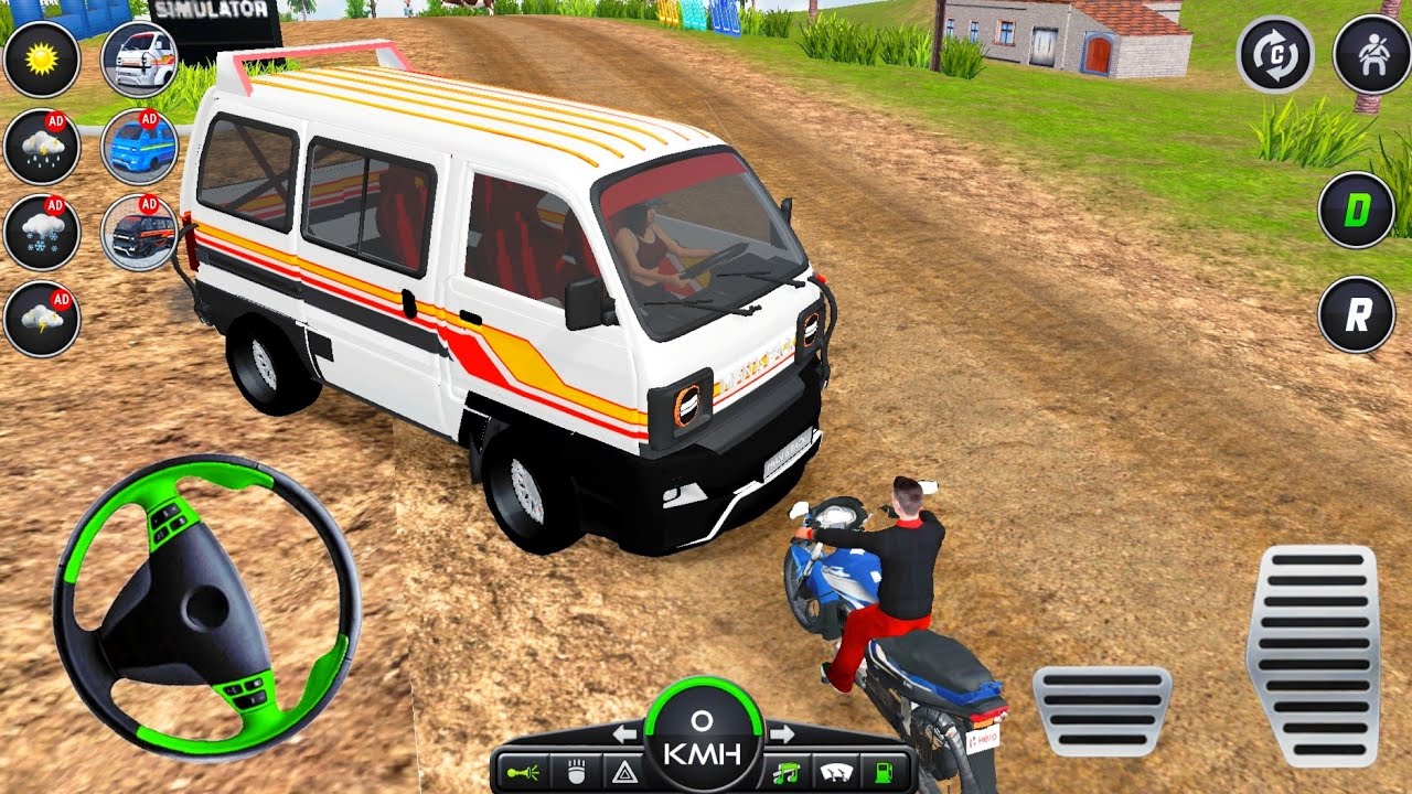 Van Driving Simulator Games 2026 | Minibus Realistic Offroad Driving Video Game | Android GamePlay