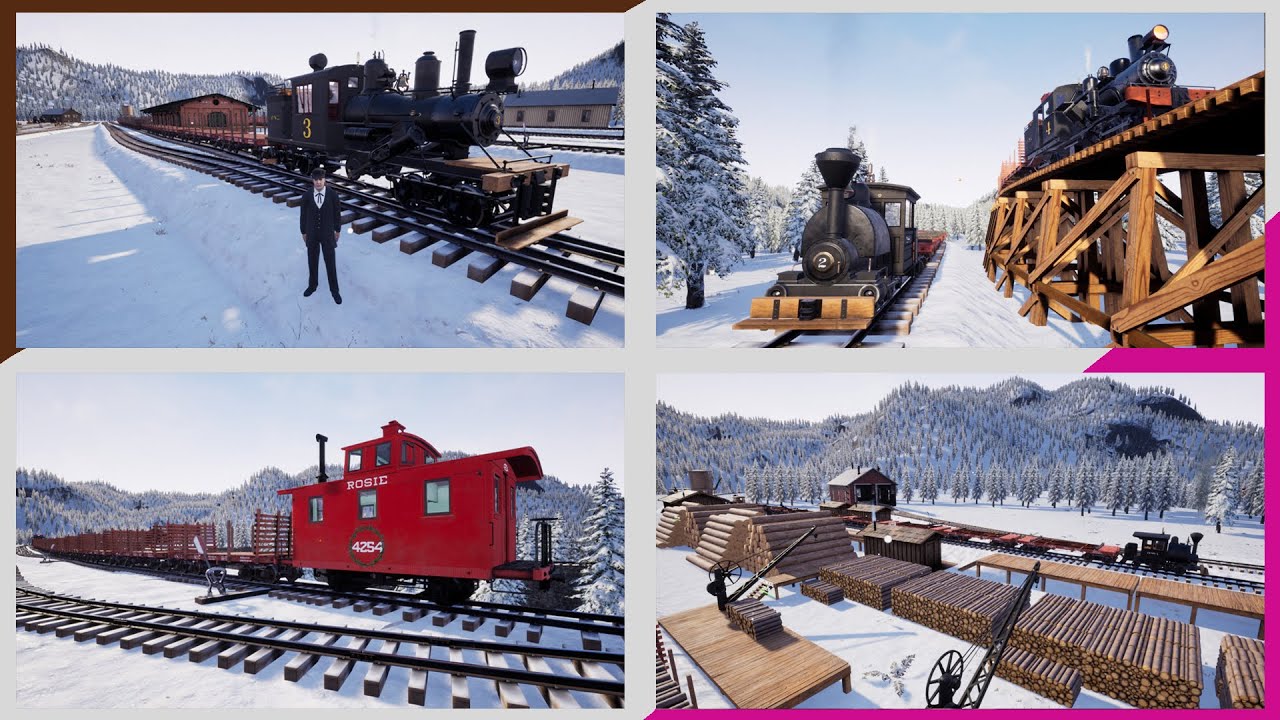 RAILROADS Online! railfanning + the awesome new Winter Update