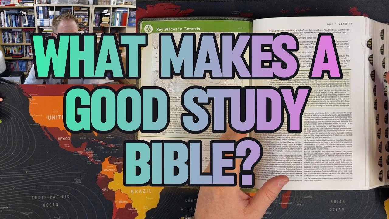 What Makes A Good Study Bible? Tyndale NLT Life Application Study Bible