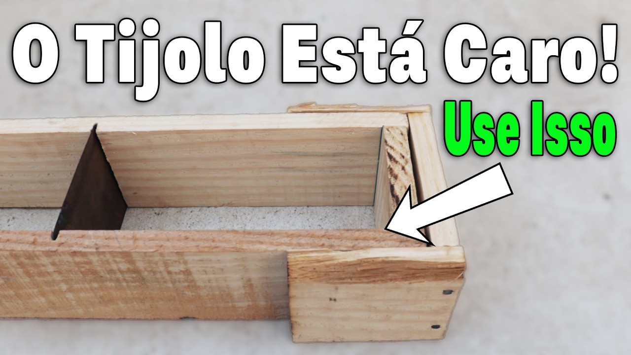 Nunca Jogue Entulho Fora: Aprenda a Fazer Tijolos Passo a Passo