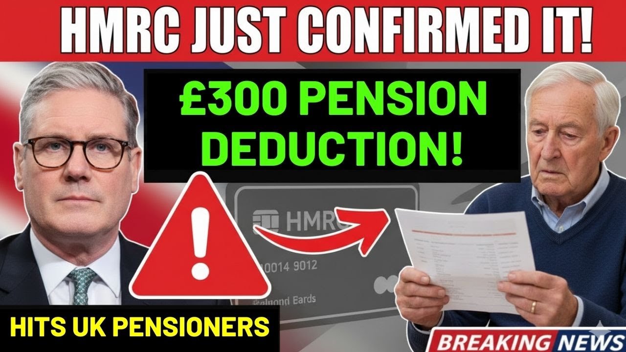 HMRC Confirms &pound;300 Bank Deduction for UK Pensioners &ndash; Must Know Now! #hmrc #pension
