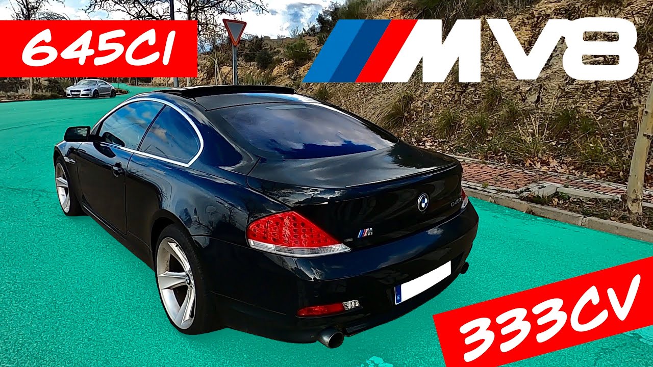 BMW 645ci E63: Deportivo con Motor V8 333CV