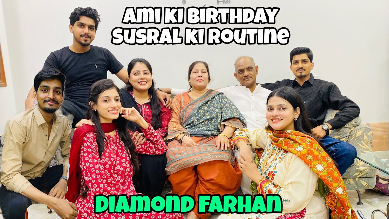 Ami ki Birthday Celebrate krne Miakay pohoch Gai || Diamond Farhan ||