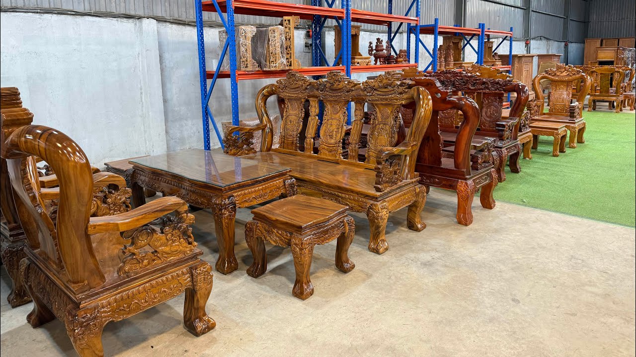 Nội thất giá rẻ - Đồ gỗ hố nai chuẩn bị hàng giao khách #noithatgiare #dogohonai