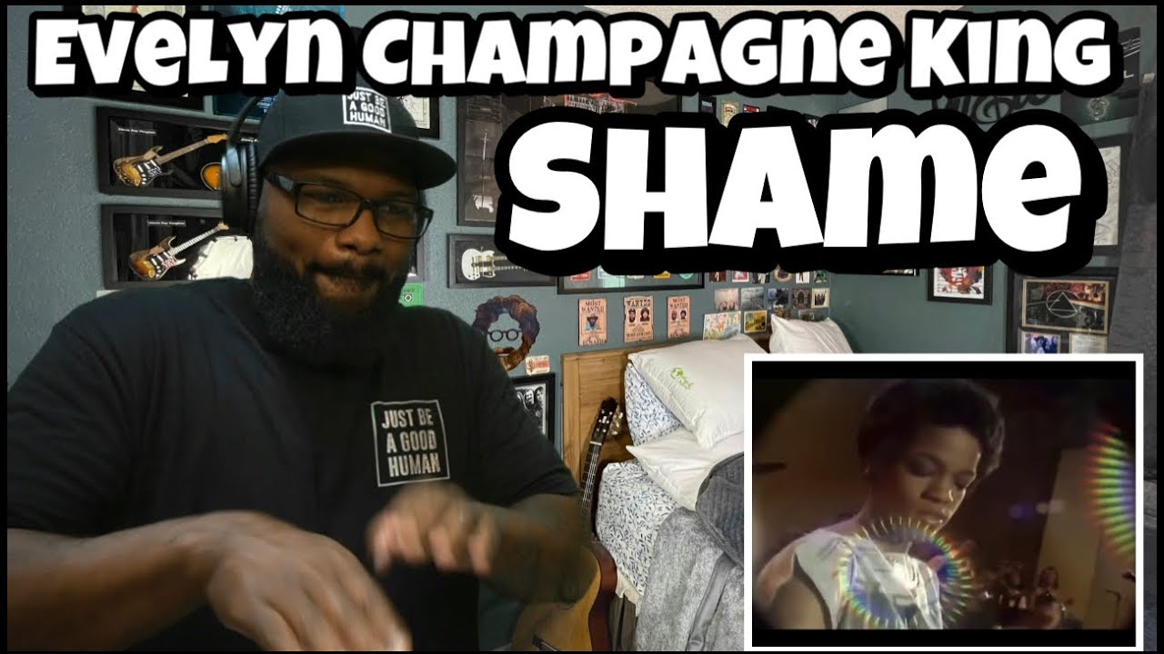 Evelyn Champagne King - Shame | REACTION