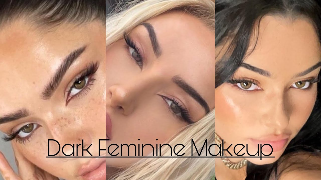 Dark Feminine Energy Makeup 🥀 | TikTok compilation