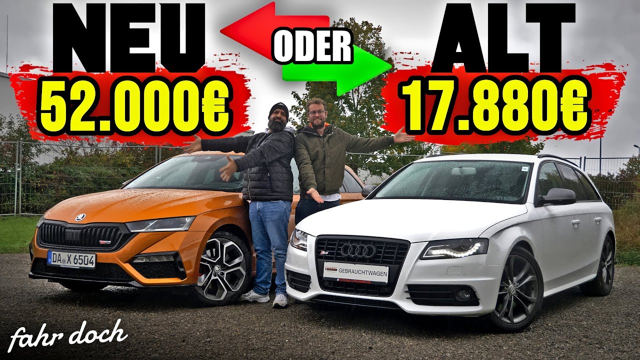 Audi S4 B8 Avant vs Skoda Octavia RS Kombi | Power Kombi Duell | Fahr doch