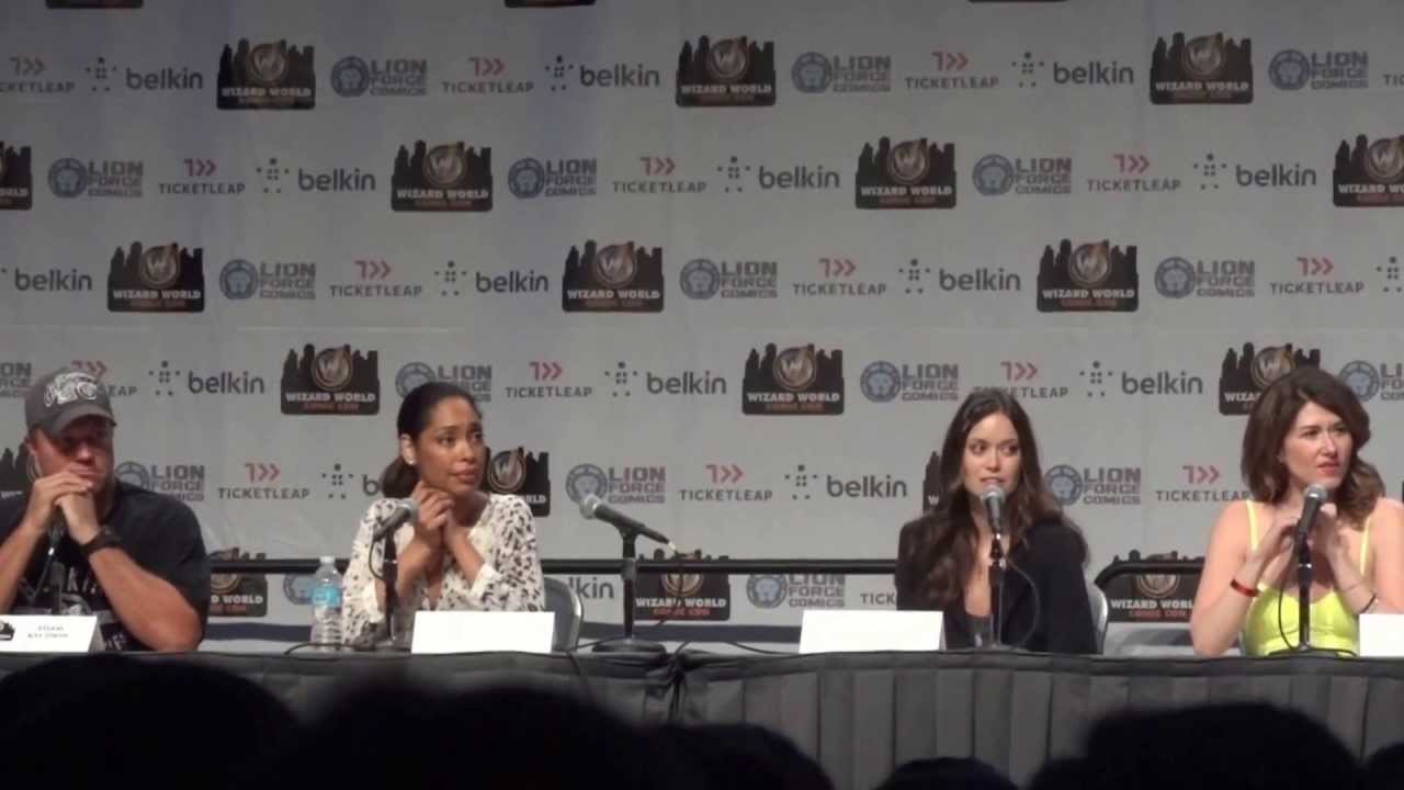 Firefly Adam Baldwin Gina Torres Summer Glau Jewel Staite Panel Comic Con Joss Whedon Part 2/2