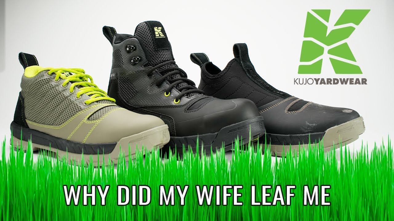 Shoes made for yard work - Kujo Yardwear