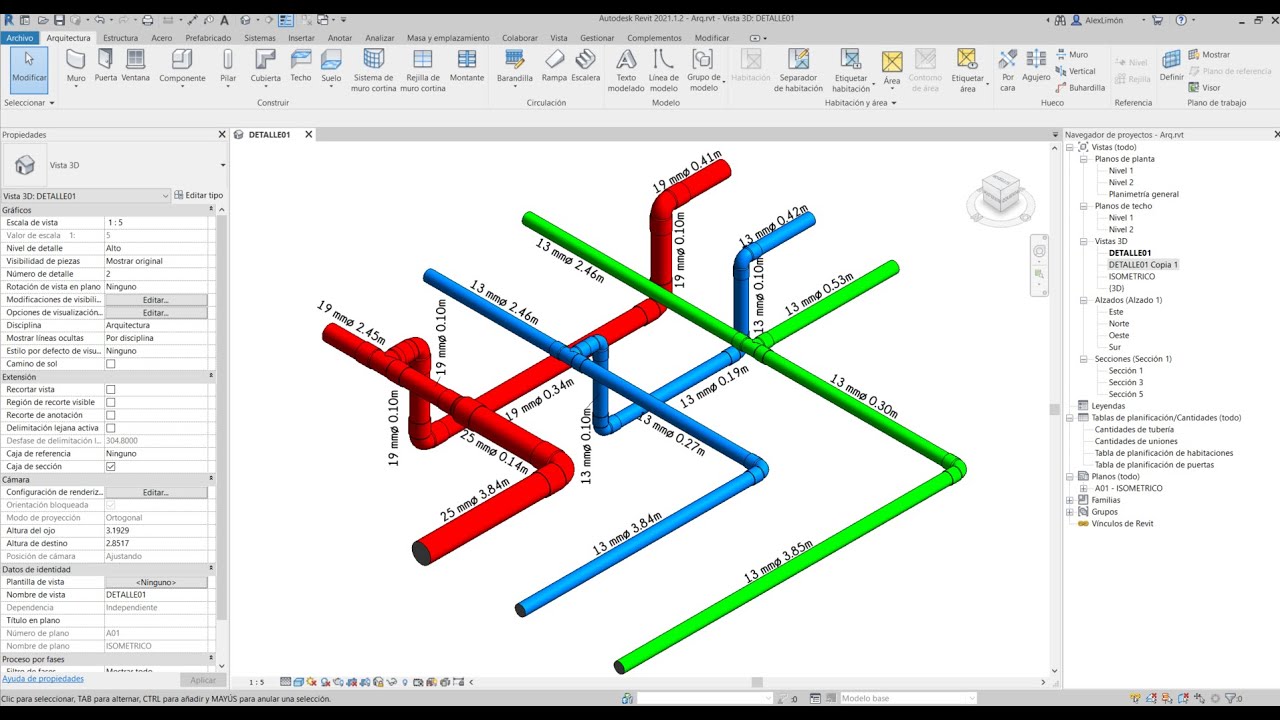 1.-Interfaz de usuario - Revit