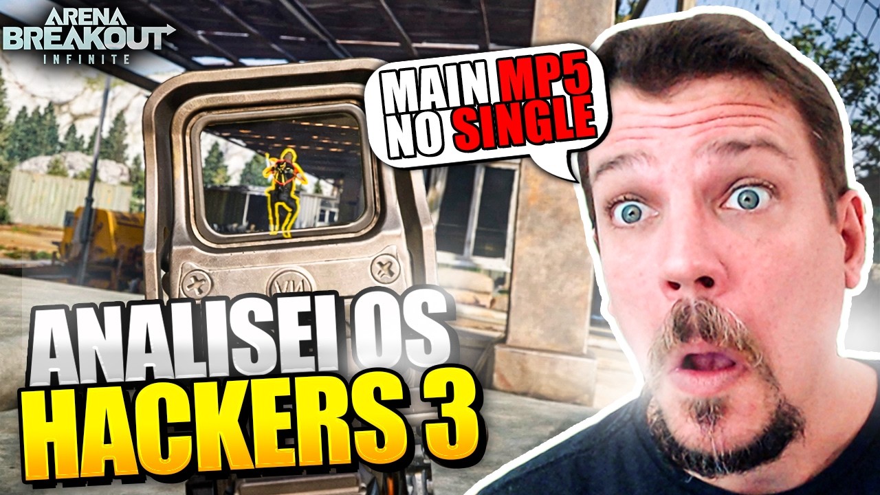 ELE JOGA DE MP5 NO SINGLE! ANALISANDO AS PARTIDAS DE HACKERS EP 3 | Arena Breakout: Infinite
