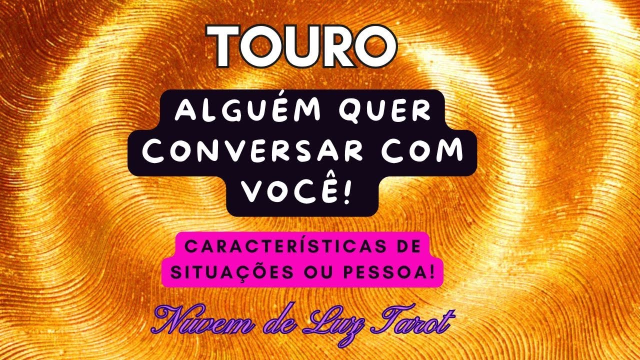 ♉ TOURO 🔮 AGORA RECONHECE QUE PESSOAS IGUAL A VOCÊ SÃO RARAS!