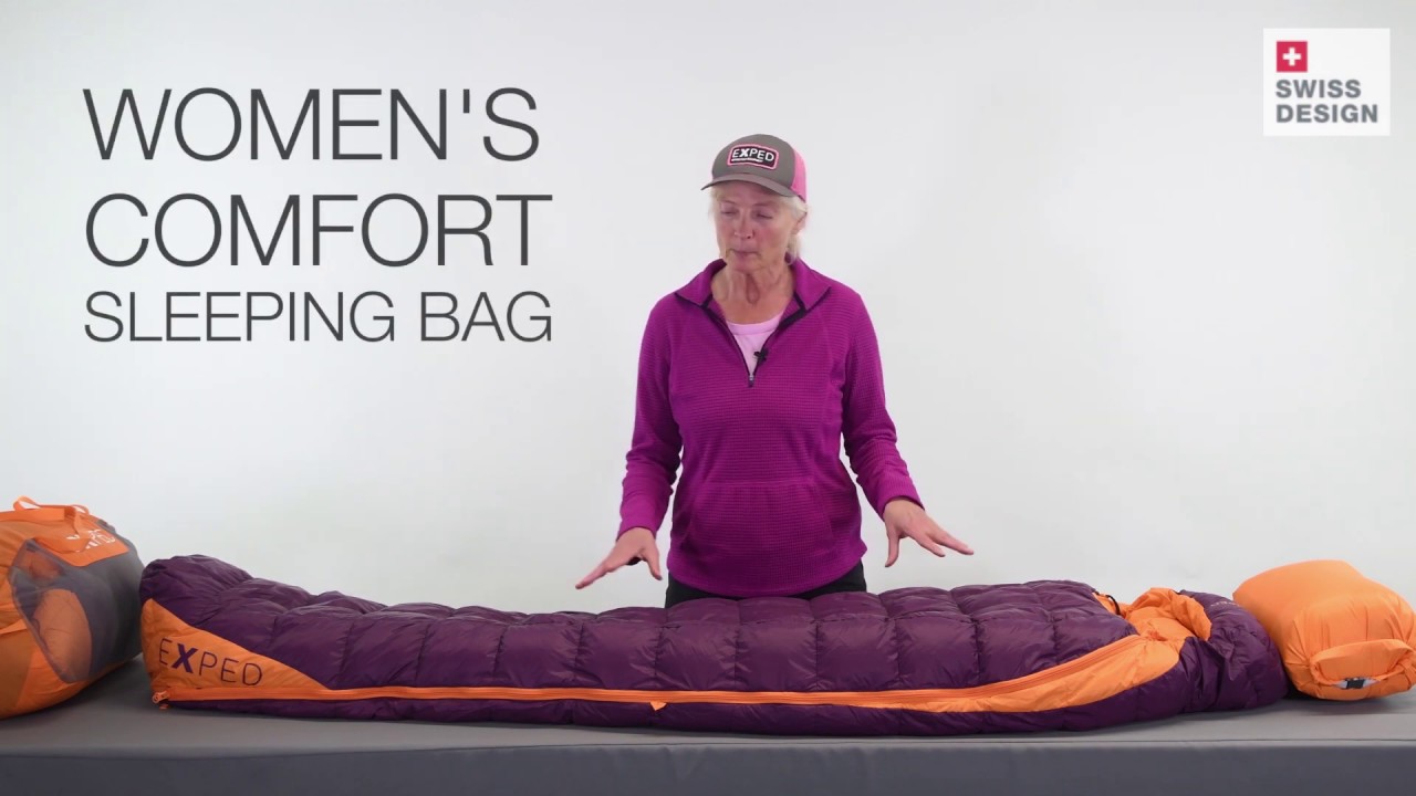 EXPED Women's Comfort Sleeping Bag | Features and Details