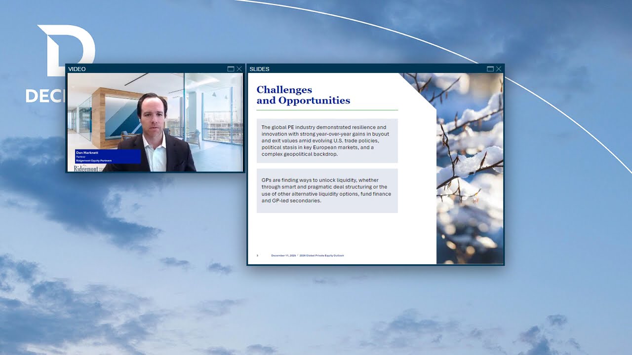 2026 Global Private Equity Outlook: Signs of a Gradual Thaw
