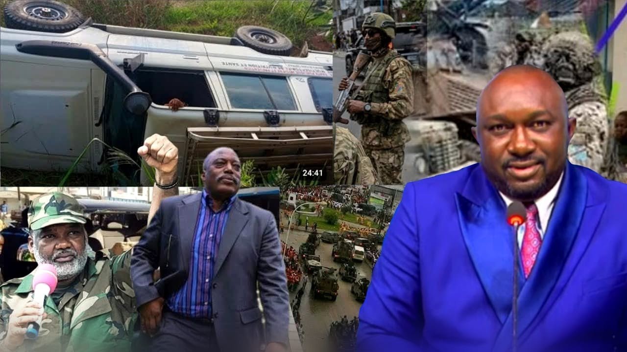 BOUM💥VOICI LES DÉGÂTS: CORTÈGE KABILA DÉTRUIT🔥BLACK-WATHER/FARDC SANS PITIÉ🚫AÉRO BANGKOK EPELI MOTO
