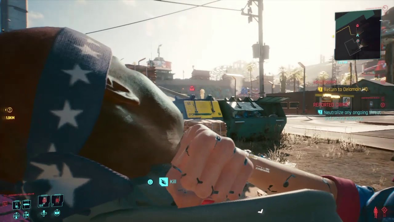 cyberpunk 2077 ps4 fat (bugs & glitches) compilation